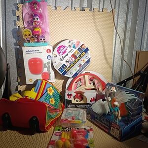 New Collection Of Children's Toys And With Rolling Tote Bag For Ages 3 And 4